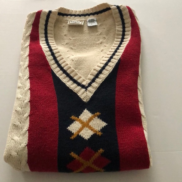 Bugle Boy Vintage Sweater Vest - Picture 4 of 6